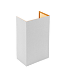 Shade for Wall luminaire Pasteri Pro B: 180 mm white/copper