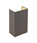 Shade for Wall luminaire Pasteri Pro B:180mm cappuccino/gold