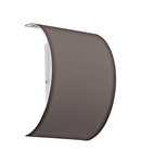 Shade semicircular for Pasteri Pro anthracite-brown