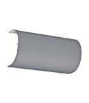 Shade semicircular for Pasteri Pro grey/silver