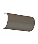 Shade semicircular for Pasteri Pro linen brown