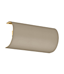 Shade semicircular for Pasteri Pro taupe/gold