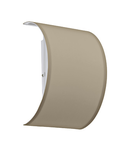 Shade semicircular for Pasteri Pro taupe/gold