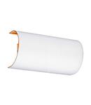 Shade semicircular for Pasteri Pro white/copper