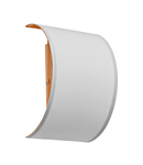 Shade semicircular for Pasteri Pro white/copper