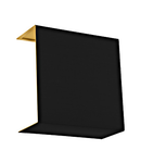 Shade square zu Wall luminaire Pasteri Pro black gold