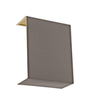 Shade square zu Wall luminaire Pasteri Pro cappuccino/gold