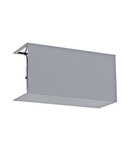 Shade square zu Wall luminaire Pasteri Pro grey/silver