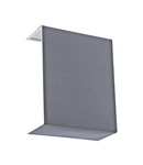 Shade square zu Wall luminaire Pasteri Pro grey/white