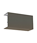 Shade square zu Wall luminaire Pasteri Pro linen brown