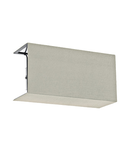 Shade square zu Wall luminaire Pasteri Pro linen natural