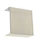 Shade square zu Wall luminaire Pasteri Pro linen natural