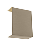 Shade square zu Wall luminaire Pasteri Pro taupe/gold