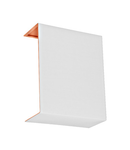 Shade square zu Wall luminaire Pasteri Pro white/copper