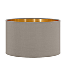 Shade zu Table luminaire "Pasteri Pro" taupe/gold