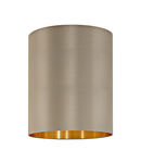 Shade zu Wall luminaire "Pasteri Pro" taupe/gold