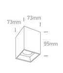 Sienna-I-S 12W, 960lm, 3000K, 230V, IP20, 45°, alb