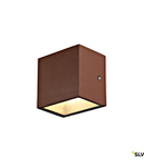 SITRA CUBE WL, rust coloured, IP44, 3000K, 10W