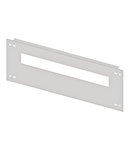 Slotted front plate 220mm G4 sheet steel, 18MW