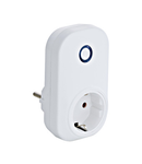 Socket with on/off function max. 2300W white