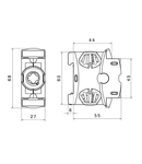 Soclu sigurante NEOZED 63A DO2 1p