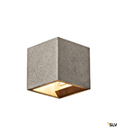 SOLID CUBE,negru gresie,25Wlampa de perete, QT14