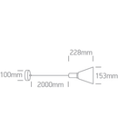 Soria 1x 10W 230V E27 IP20 alama periata