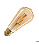 ST64 E27, LED lamp gold 7,5W 2500K CRI90 320°