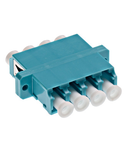 Standard LC-Quad Coupling MM Polymer case aqua