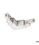 S-TRACK DALI L-conector cu electrod impamant extern, alb