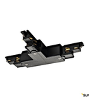 S-TRACK DALI T-conector cu electrod impamant stanga, negru