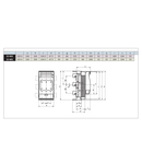 Suport portfuzibili cu montaj pe bară 70-100A (29 x 118)