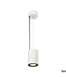 SUPROS PD pendant, round, alb, 3000lm, 3000K SLM LED, 60°