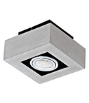 surface luminaire "Loke 1" 5W 3000K aluminium brushed IP20