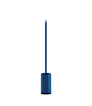 Tacito fitting E27 with cable gentian blue (RAL 5010)