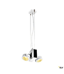 TEC KALU CW, LED Indoor double, white/black 60° 3000K