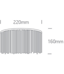 Thermi G9 2x9W 100-240V chrome