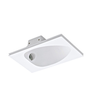 Tiberio wall recessed 1W 3000K Gips IP20