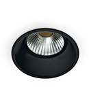 Tina LED, 12W, 700mA, 1100lm, 3000K, 38°, IP44 , negru