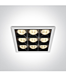 Tito LED 36W 2880lm 3000K 38° 220-240V IP20 alb