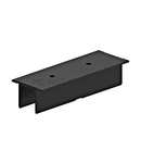 TRACK ON RECESSED COVER 3-PHASE POWER FEED DALI BLACK