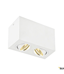 TRILEDO Double, LED Indoor ceiling light, white, 3000K, 16W