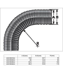 Tub flexibil D=16mm (50m) halogen free