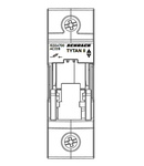 TYTAN, 1-pole, 63A, D02 + fuse monitoring, 24-60VDC