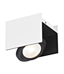 Vidago Pro / 1flg., DALI dimmable 9W 4000K white /black IP20