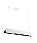 Vidago Pro DALI dimmable 5x9W 4000K white /black IP20