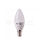 VT-293D 5,5W 470lm 3000K 220‑240V E14 LED candle lamp Dim