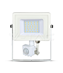 VT-30-S 30W 2400lm 3000K 230V IP65 white sensor