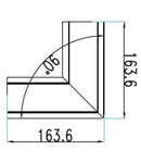 VT-7-41L 8W 800lm 4000K 230V IP20 alb