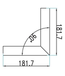 VT-7-41LW 10W 1000lm 4000K 230V IP20 alb